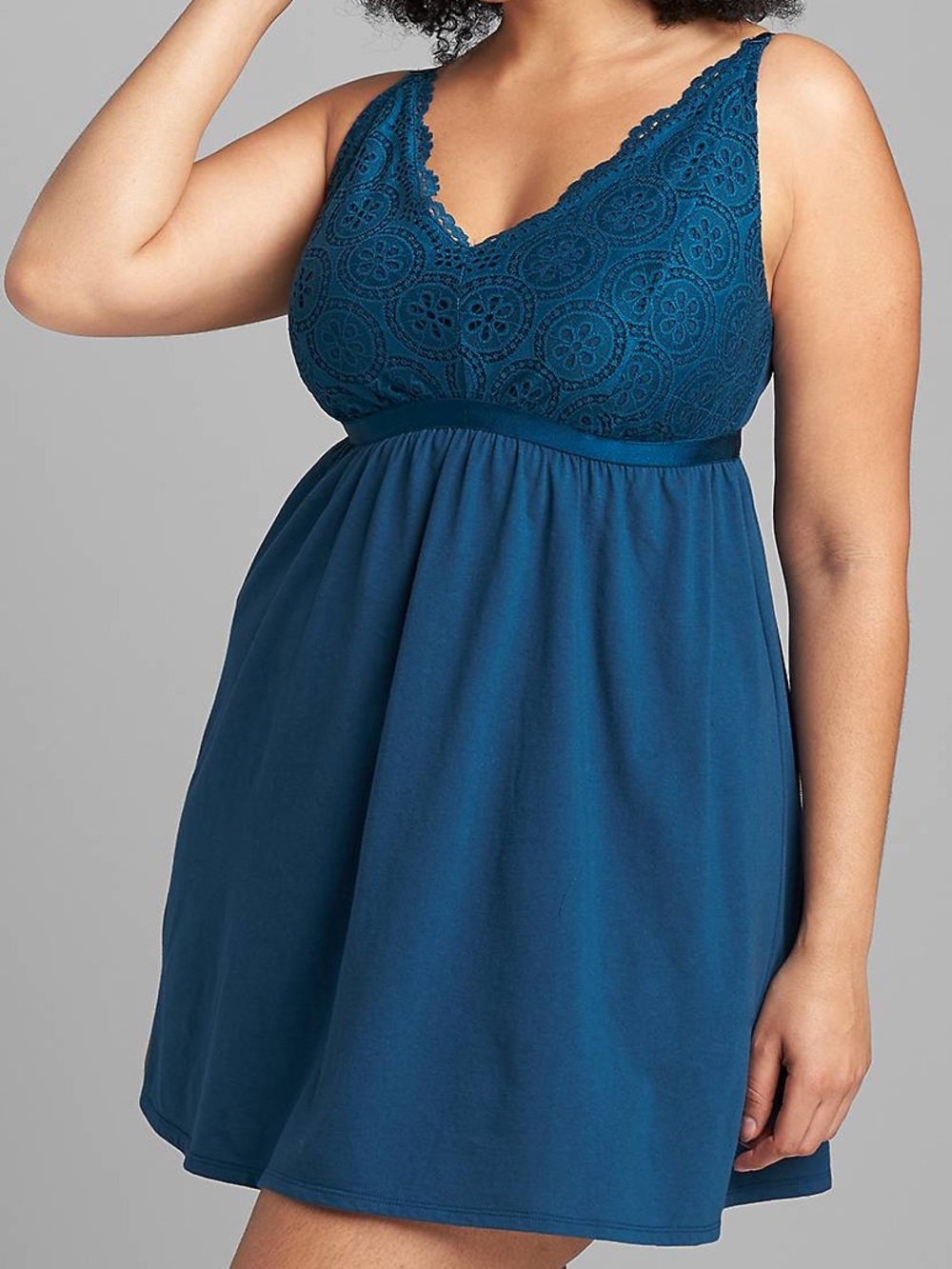 Cacique Sleep Lace Chemise Nightgown